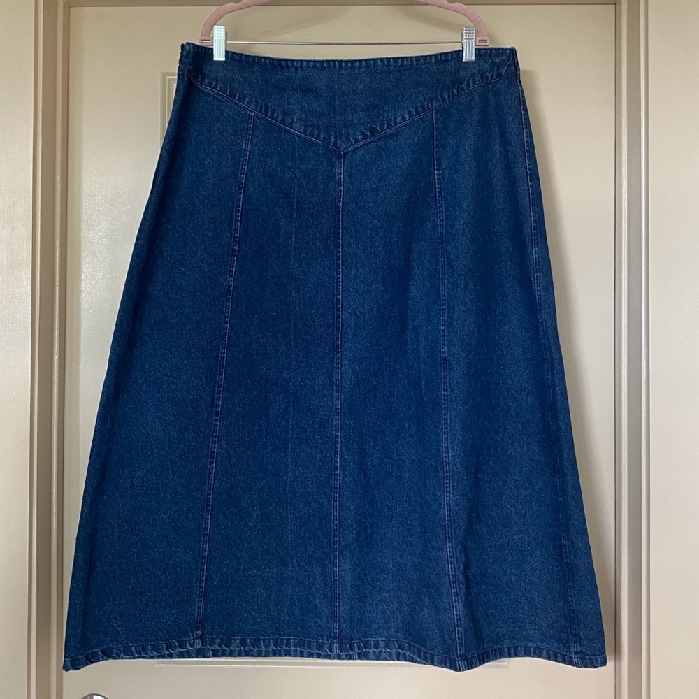 The Paragon Denim Maxi Skirt